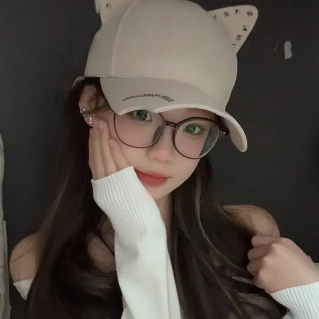 俞兆林 甜美可爱立体小猫户外出游防晒遮阳学生时尚潮流百搭大头围显脸小 棉 鸭舌帽 男女同款情侣款