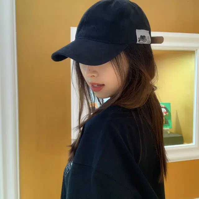 俞兆林 韩系潮流百搭复古软顶贴布纯色 涤纶 鸭舌帽 男女同款情侣款