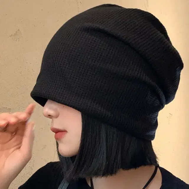 俞兆林 韩系秋冬纯色保暖百搭 涤纶 绒线帽 男女同款情侣款