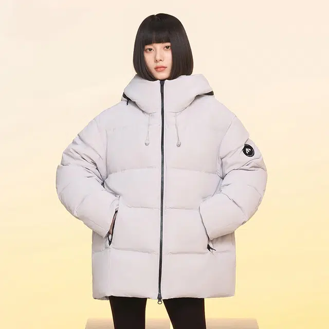 美力城 轻暖系列 短款舒适御寒羽绒服 男女同款