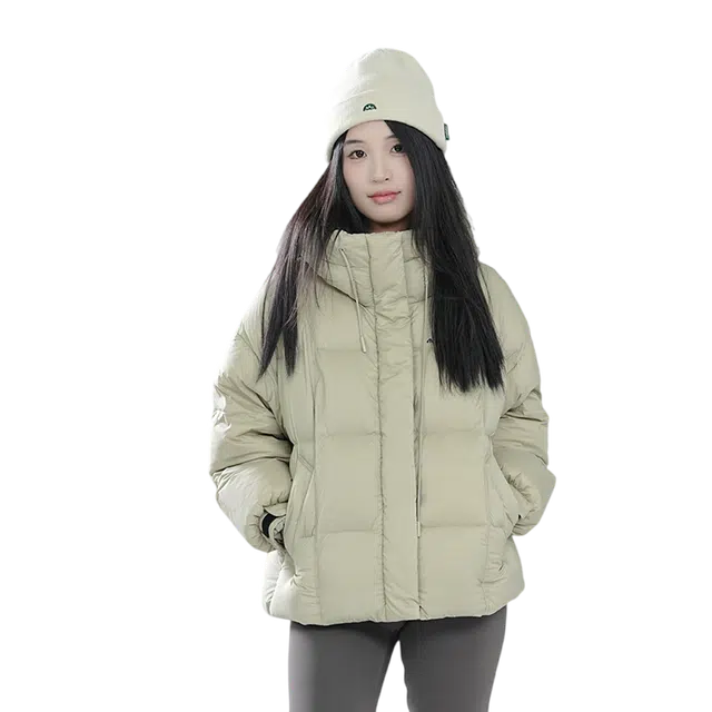 美力城 保暖简约短款羽绒服 男女同款