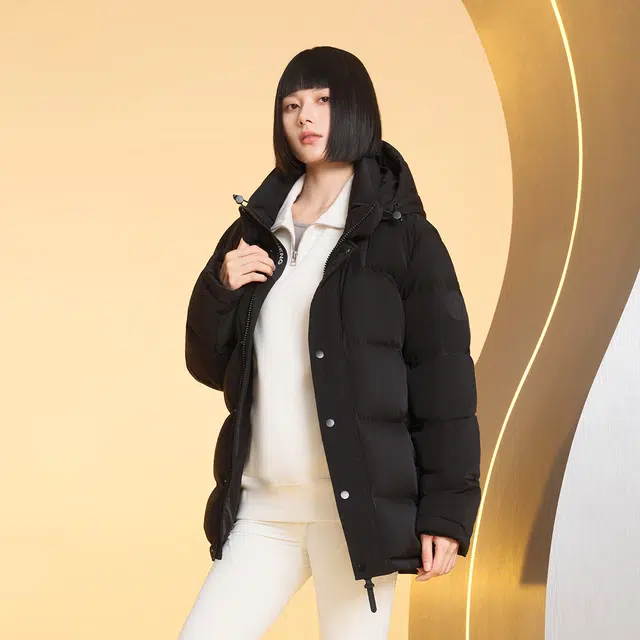 美力城 抗寒防风保暖休闲羽绒服 男女同款