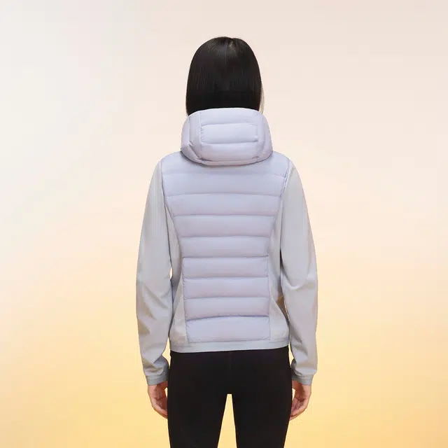 美力城 轻薄短款三防面料修身显瘦保暖羽绒服 男女同款