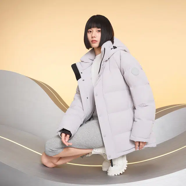 美力城 抗寒防风保暖休闲羽绒服 男女同款