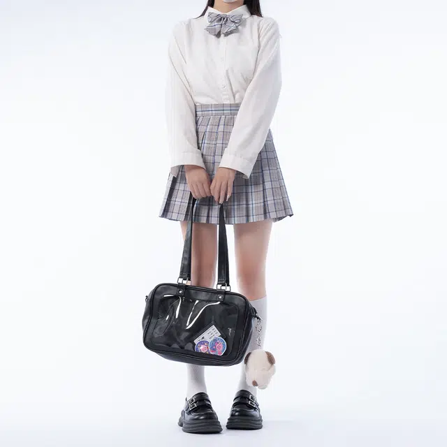 日暮星河 学院风百搭舒适时尚长袖上衣日系百褶裙衬衫套装 女款 南暮高