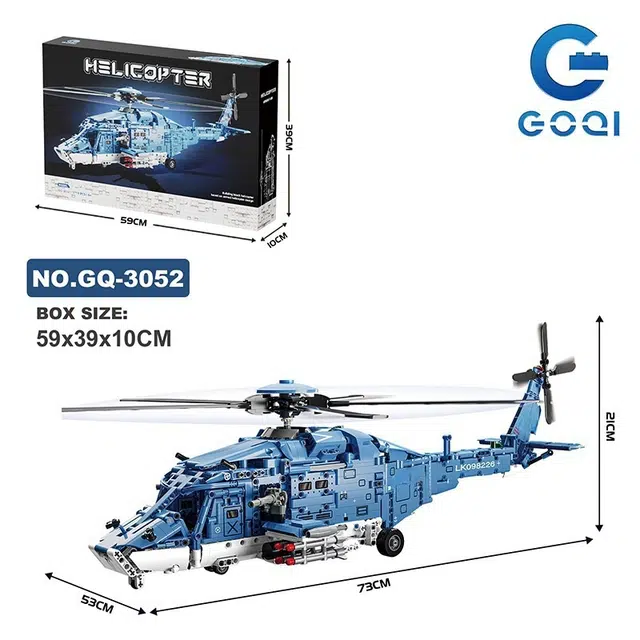 GOQI 1711pcs 3052