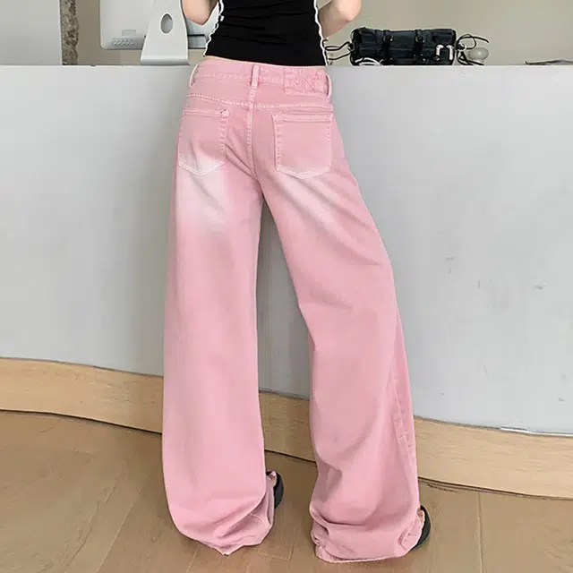 如续 阔腿宽松直筒薄款显高显瘦垂感休闲裤 女款