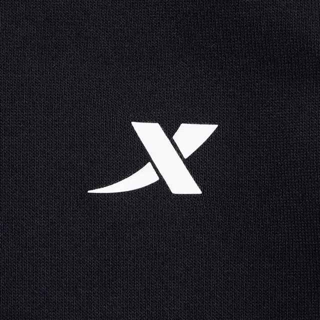 特步 纯色百搭保暖卫衣 男款 正黑色