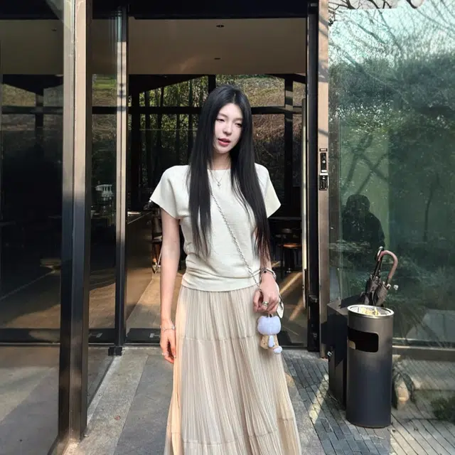 格子苔 气质舒适百搭休闲长裙 女款