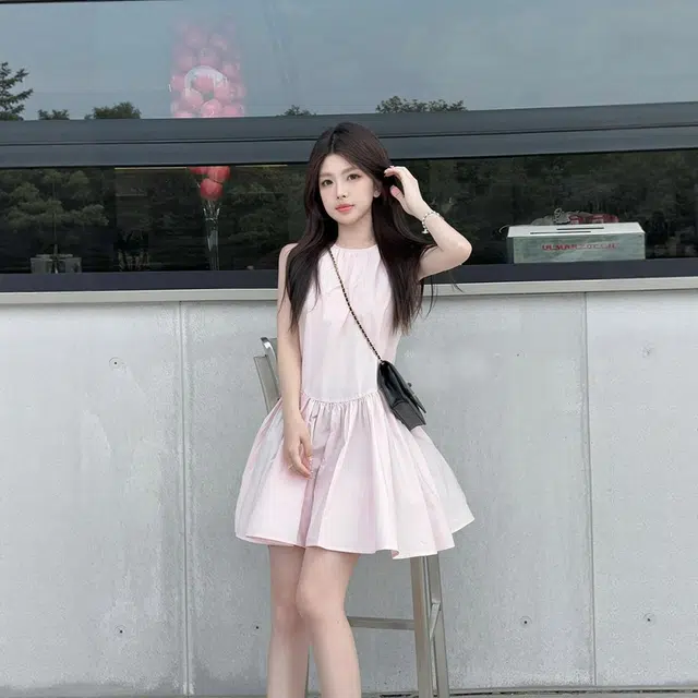 格子苔 法式背心子女装夏季爆款小个子巨好看短裙无袖连衣裙 女款