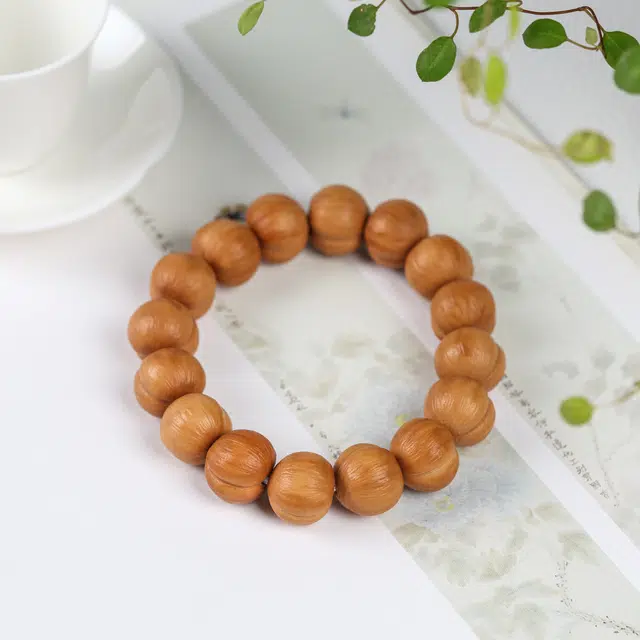 镯钰瑭 财源广进 新中式国潮风高端文玩复古简约大方经典百搭财源滚滚#好运 猴头核桃 手串 男女同款情侣款