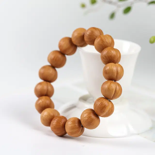 镯钰瑭 财源广进 新中式国潮风高端文玩复古简约大方经典百搭财源滚滚#好运 猴头核桃 手串 男女同款情侣款