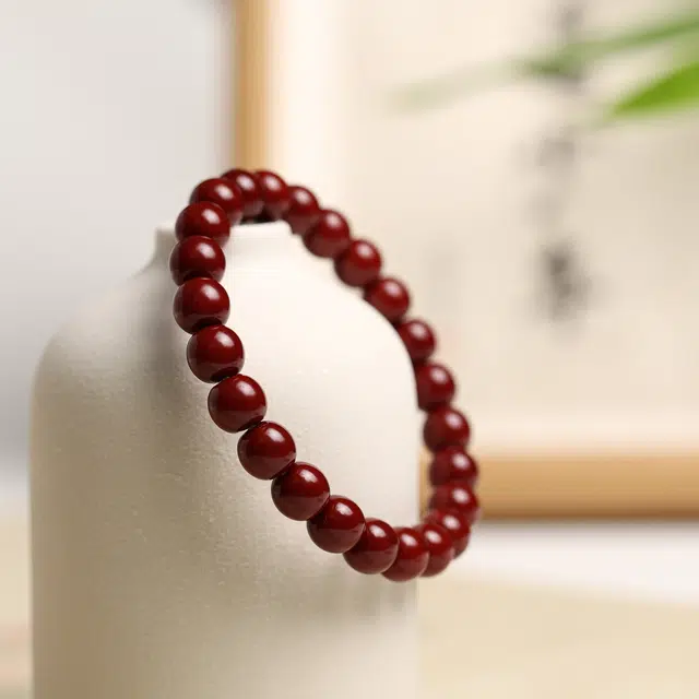 镯钰瑭 新中式轻奢高级文玩佛珠包浆牛津红 绕指柔八方来财 转运珠 时尚百搭 念珠考试上岸#好运 猴头核桃 手串 男女同款情侣款