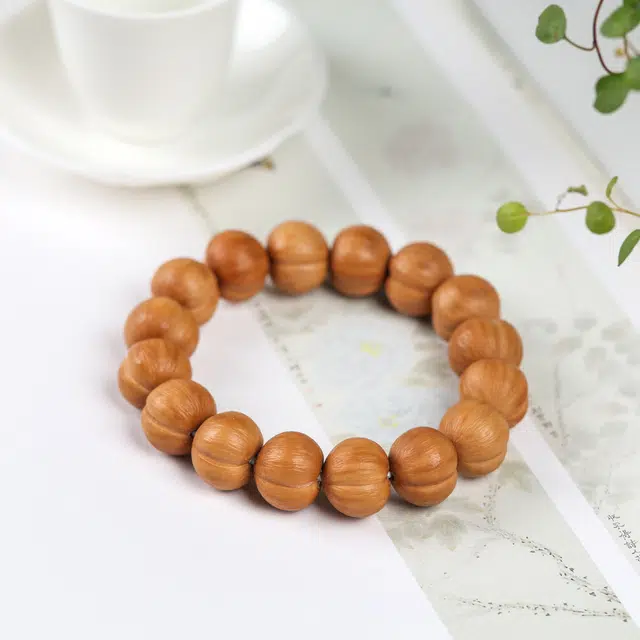 镯钰瑭 财源广进 新中式国潮风高端文玩复古简约大方经典百搭财源滚滚#好运 猴头核桃 手串 男女同款情侣款