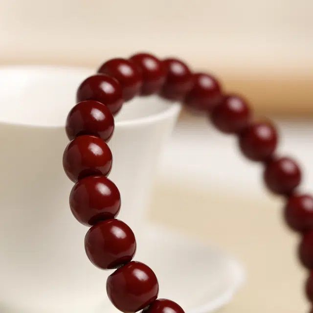 镯钰瑭 新中式轻奢高级文玩佛珠包浆牛津红 绕指柔八方来财 转运珠 时尚百搭 念珠考试上岸#好运 猴头核桃 手串 男女同款情侣款