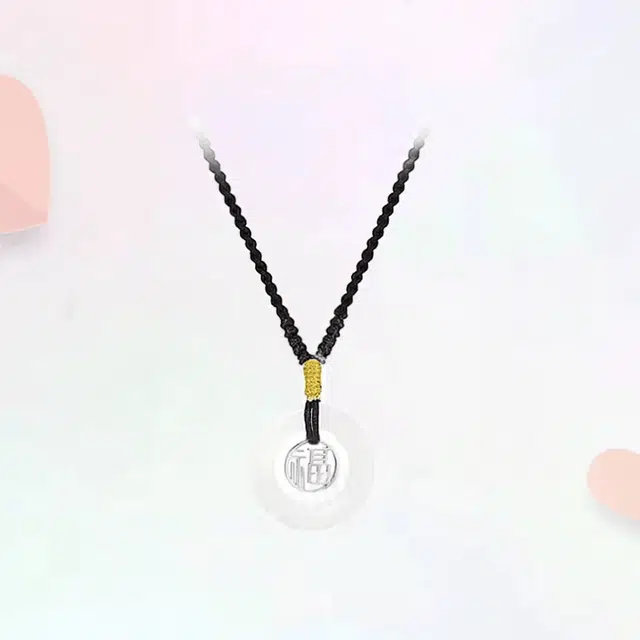 【福运安康】 镯钰瑭 新中式国潮 招财纳福平安喜乐 高级设计感如意禅意 #好运 菩提根 项链 男女同款情侣款