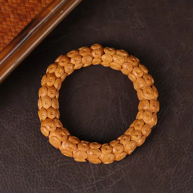 镯钰瑭 招财进宝玄学 盘玩新中式国潮时尚民族风高级感满满 事业有成 节节高升 学业顺利 #好运 橄榄核 手串 男女同款情侣款