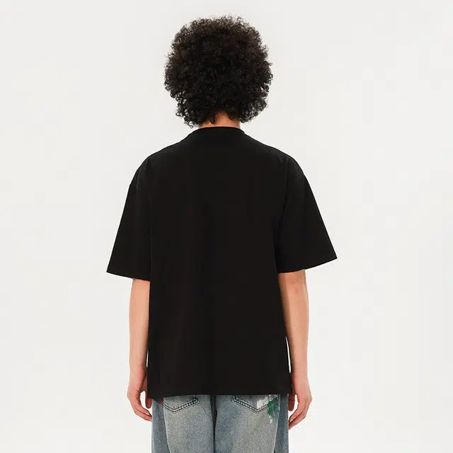 MEIPIN TANG Vintage Streetwear Embroidered T-Shirt