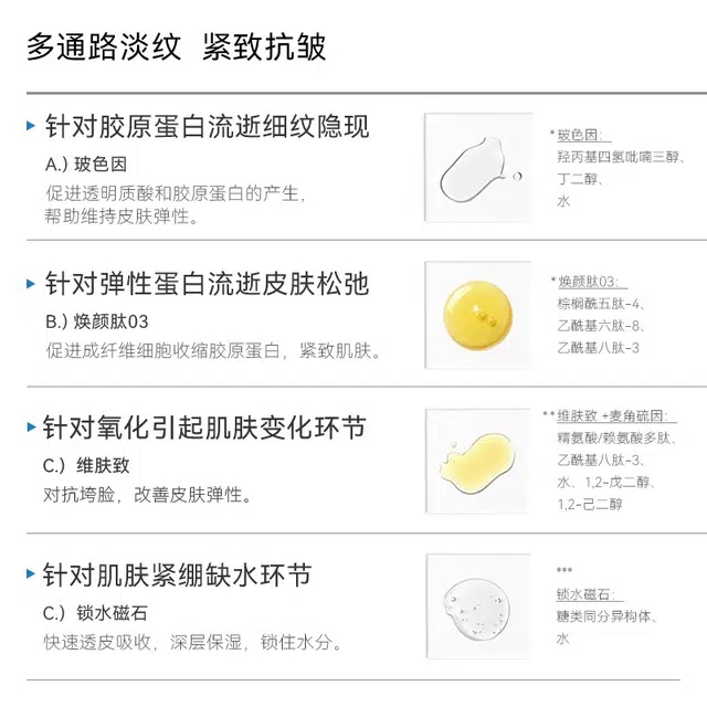 哈恩 德国 哈恩男士多重胜肽抗皱紧致精粹水玻色因保湿控油提亮收缩毛孔淡纹清洁清爽紧致维稳舒缓补水