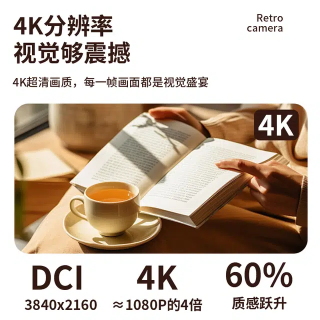 FINMOKBB CCD vlog 6400w 16