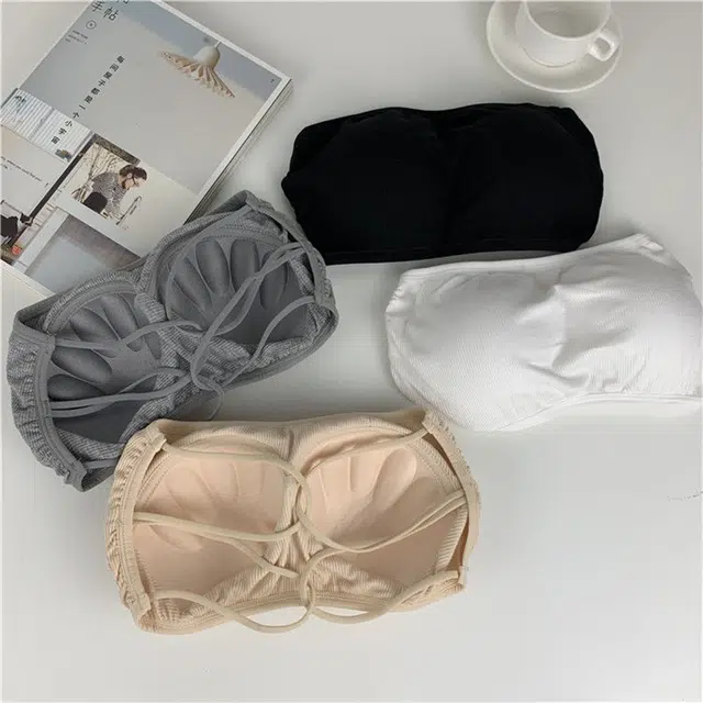 欧诗帛 美背聚拢收副乳防下垂无钢圈上托运动文胸 女款 组合装