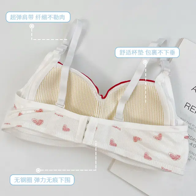 欧诗帛 聚拢无钢圈防下垂收副乳文胸 女款 组合装