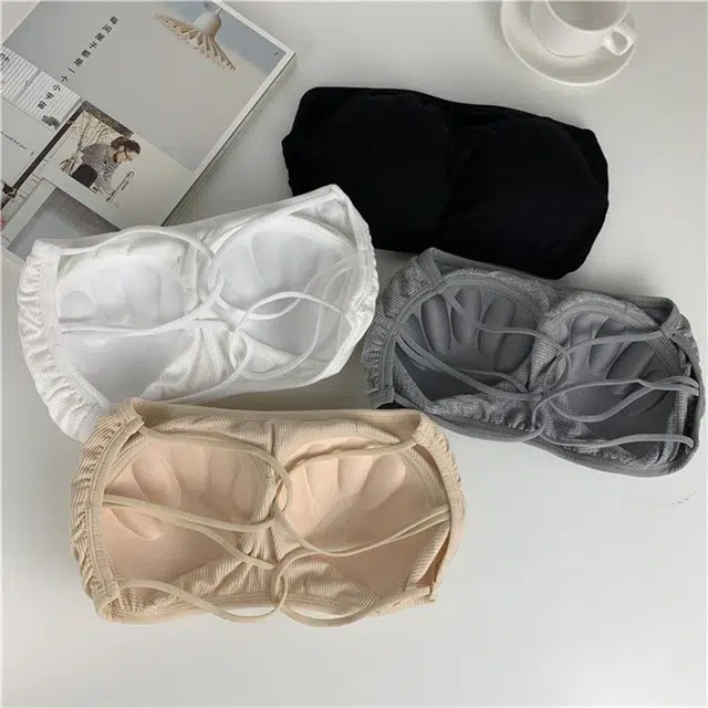 欧诗帛 美背聚拢收副乳防下垂无钢圈上托运动文胸 女款 组合装