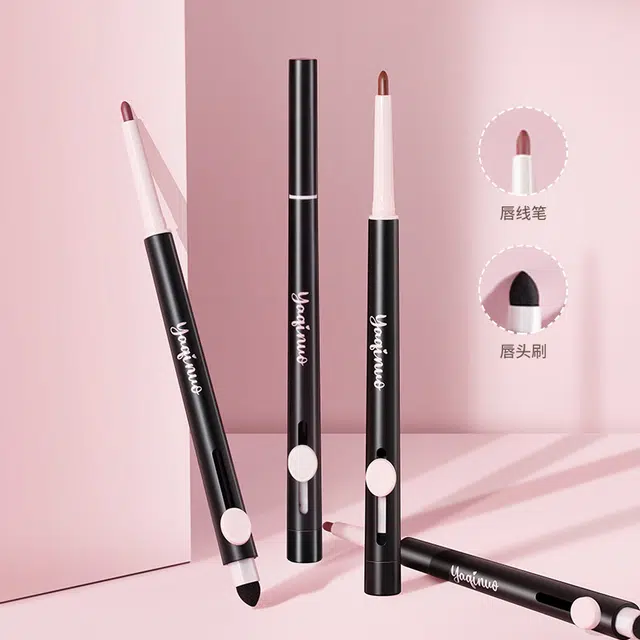 双头唇线笔顺滑描绘立体唇形 易上色