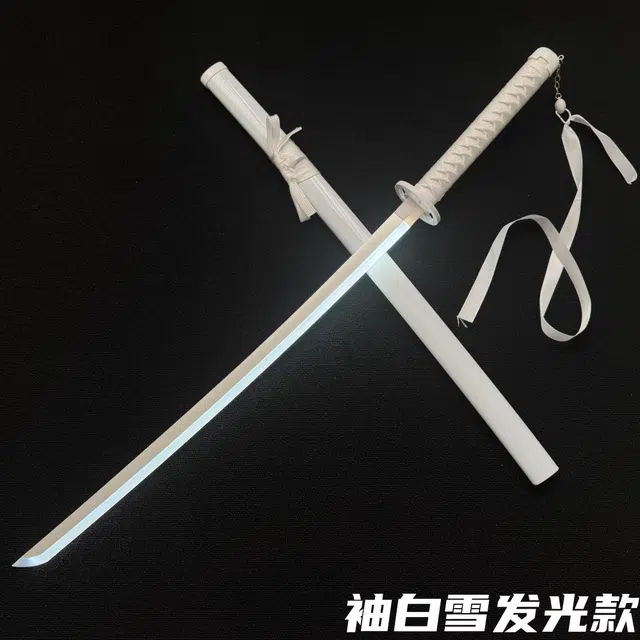 歌绒 充电发光刀光剑  袖白雪 成品模型