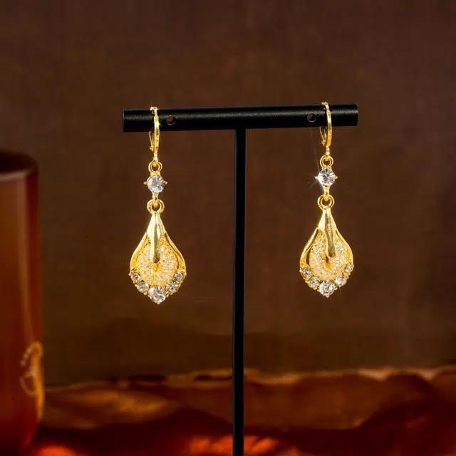 澜耀 日韩 气质文艺极简高级感几何 铜合金 耳环 女款