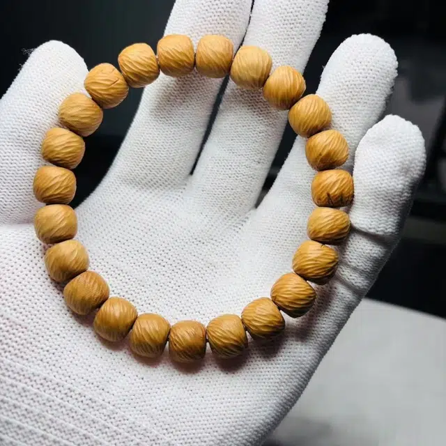 唐述 云锦至尊轻奢百搭诸事皆顺好运转运【招财进宝 锦鲤上岸】新中式复古转运佛珠文玩盘串 猴头核桃 手串 男女同款情侣款