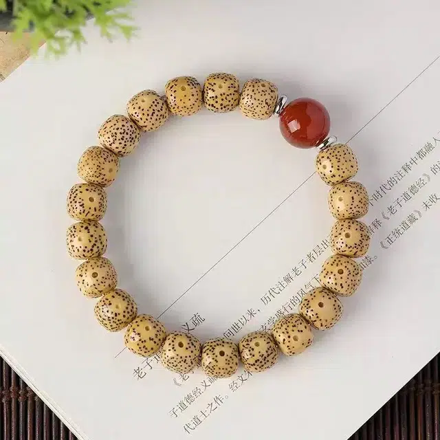 唐述 【多财多福】新中式复古单圈转运珠佛珠文玩盘串 高油高密绕指柔 平安好运转运 星月菩提 手串 男女同款情侣款