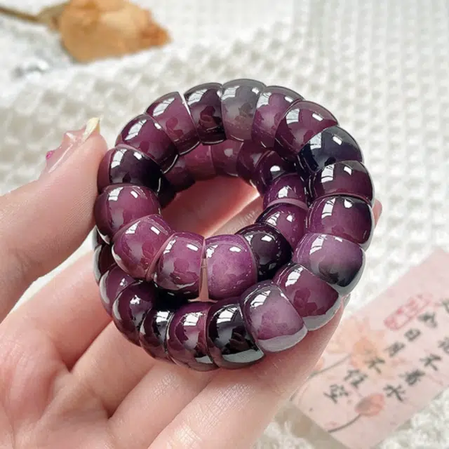 唐述 创意猪大肠斜切节节高升绕指柔休闲解压 菩提根 手串 男女同款情侣款