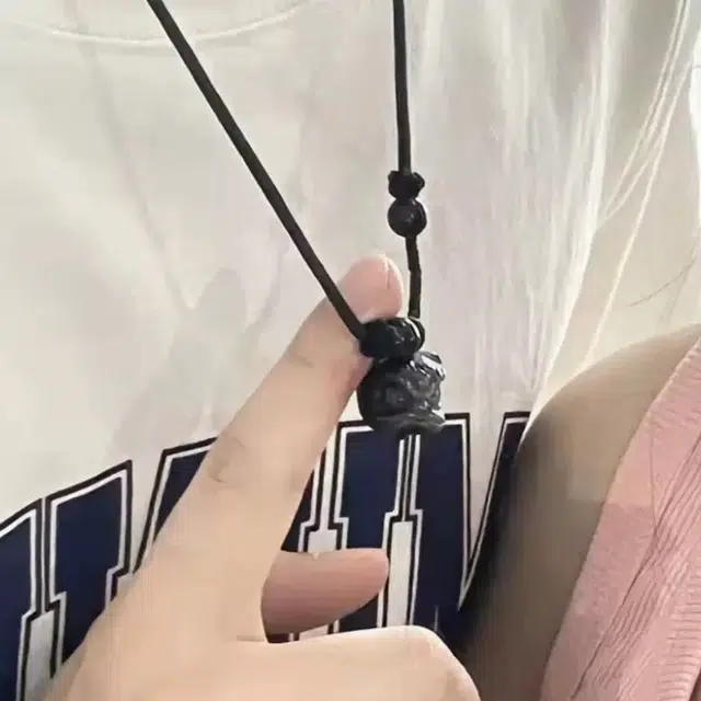 唐述 以醒狮之名赋予无畏勇气转运醒狮国潮新中式大气轻奢招财纳福平安上岸好运 黑曜石 项链 男女同款情侣款