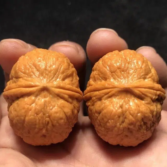 唐述 礼赠新中式国风 转运招财好运【精品 元宝铁 】招财金蟾精准配对元宝招财蛤蟆头 桃核 把件 男女同款情侣款