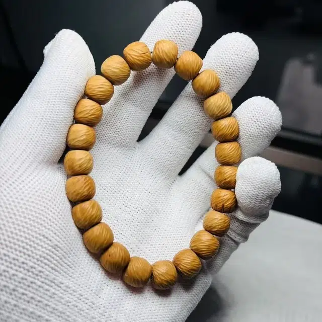唐述 云锦至尊轻奢百搭诸事皆顺好运转运【招财进宝 锦鲤上岸】新中式复古转运佛珠文玩盘串 猴头核桃 手串 男女同款情侣款