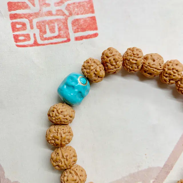 唐述 【一帆风顺】新中式国潮复古招财文玩日常百搭福气满满招财转运好运 金刚菩提 手串 男女同款情侣款