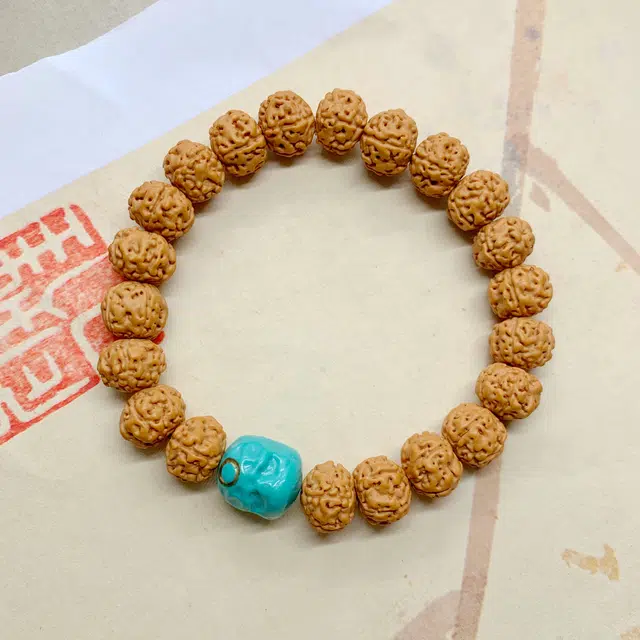 唐述 【一帆风顺】新中式国潮复古招财文玩日常百搭福气满满招财转运好运 金刚菩提 手串 男女同款情侣款