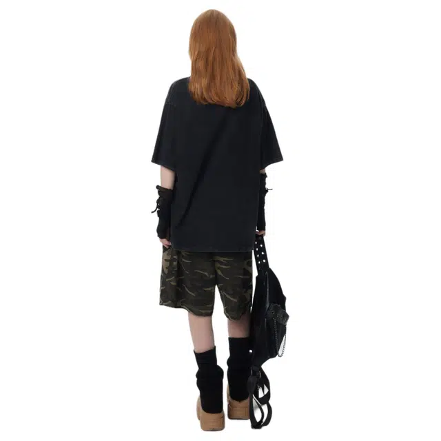 AMUNITS oversize T