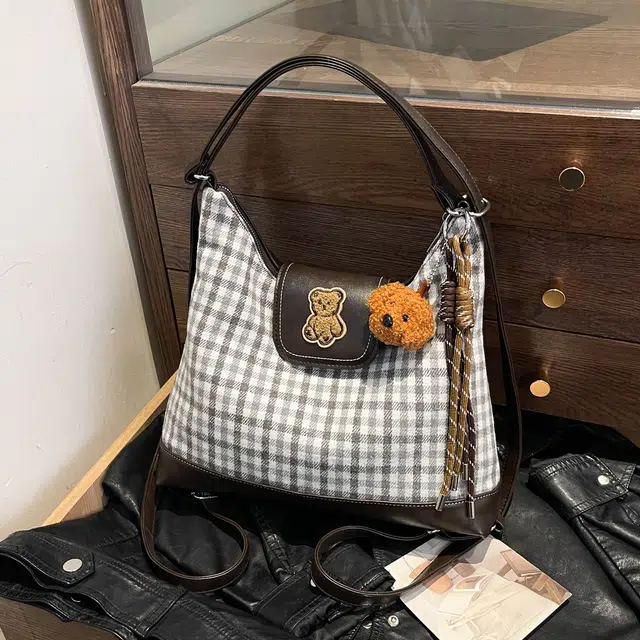 雅鹿 百搭休闲 帆布 单肩包 女款 多色