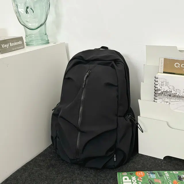 雅鹿 书包户外简约旅行电脑 尼龙 双肩包 常规 男女同款情侣款 黑色/紫色/卡其色/绿色/粉色