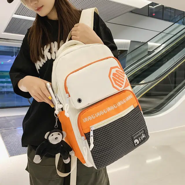 雅鹿 时尚潮流百搭 尼龙 双肩包 男女同款情侣款 多色