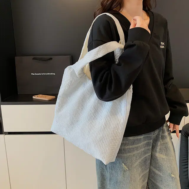 雅鹿 高级感通勤纯色百搭 布 单肩包 女款 多色