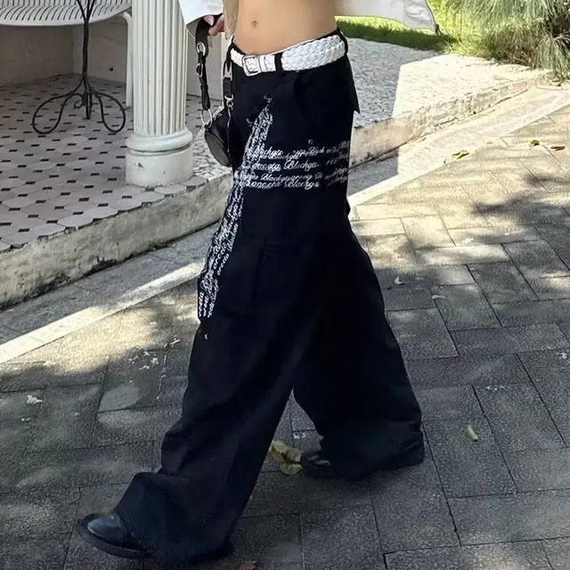 木木兔 秋季高街多口袋工装裤美式休闲复古高级感显瘦显高潮牌户外机能风裤子牛仔裤 男款