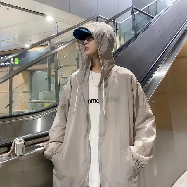 木木兔 薄款户外钓鱼服透气外套潮防晒服 男款