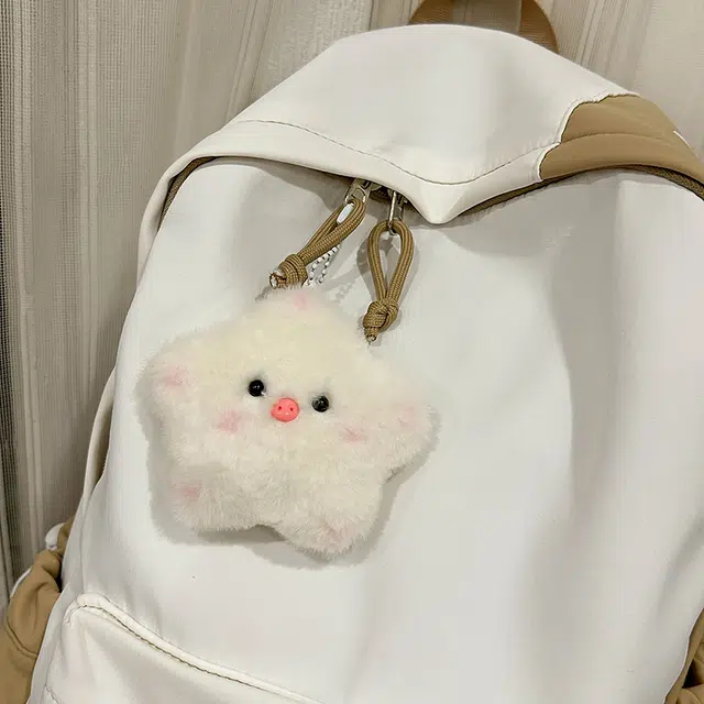 木木兔 书包女生高中超大容量中学生初中生小学生轻便 经典时尚小众设计 高级感 尼龙布 双肩包 常规 白色