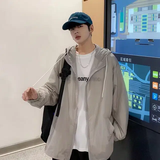 木木兔 薄款户外钓鱼服透气外套潮防晒服 男款