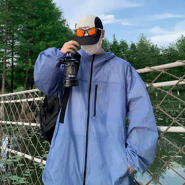 木木兔 户外潮流设计感百搭慵懒风户外运动日常通勤防晒服 男款