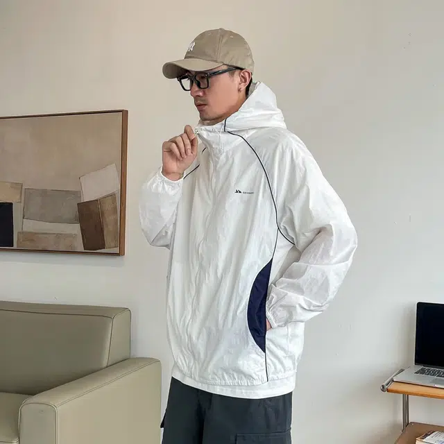 木木兔 美式复古潮流时尚高街潮牌简约百搭街头亲肤运动舒适时髦防晒服 男女同款