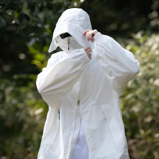 木木兔 透气休闲运动高端轻薄款简约轻便韩版小众防晒服 男款